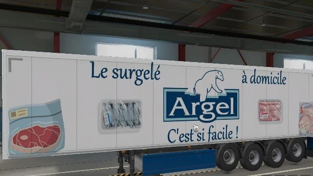 Trailer Argel - SCS trailers + Krone + AI