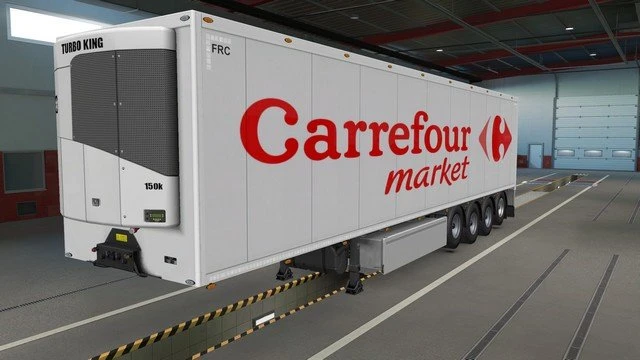 Trailer Carrefour Market - SCS trailers + Krone + AI
