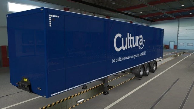 Trailer Cultura - SCS trailers + Krone + AI