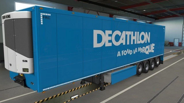 Trailer Decathlon - SCS trailers + Krone + AI
