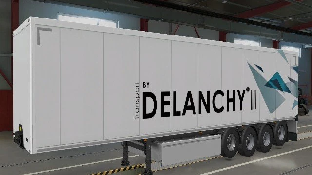 Trailer Delanchy - SCS trailers + Krone + AI