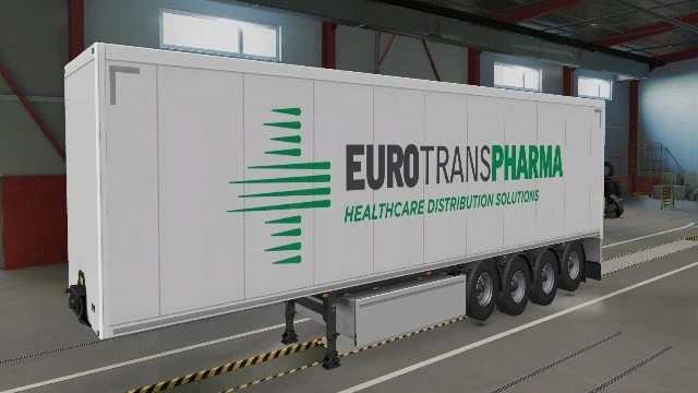 Trailer EuroTransPharma - SCS trailers + Krone + AI