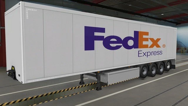Trailer FedEx Express - SCS trailers + Krone + AI