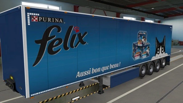 Trailer Felix - SCS trailers + Krone + AI