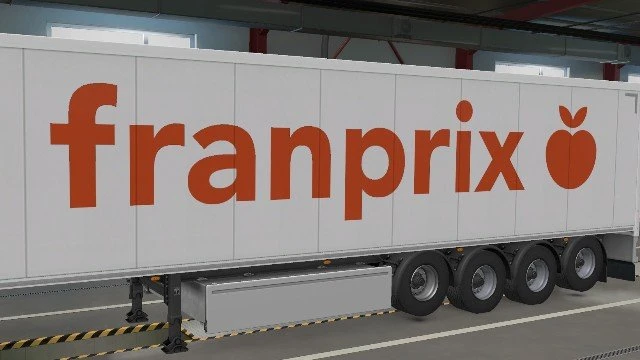 Trailer Franprix - SCS trailers + Krone + AI