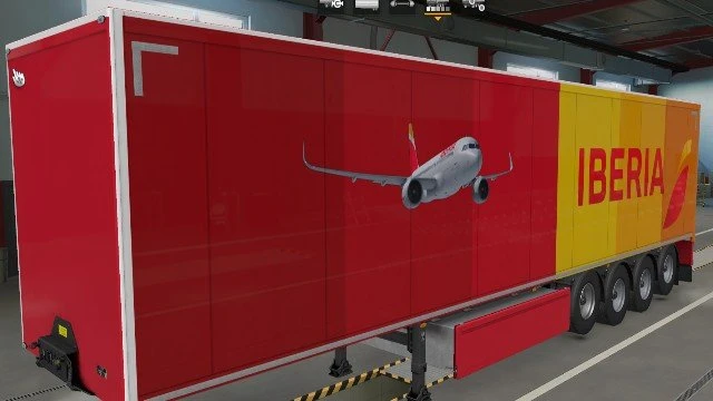 Trailer Iberia - SCS trailers + Krone + AI