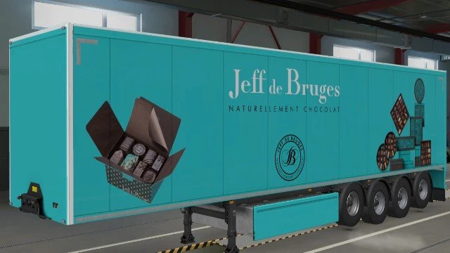 Trailer Jeff de Bruges - SCS trailers + Krone + AI