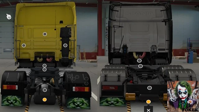 Truck Mudflaps Biohazard (By Joker)