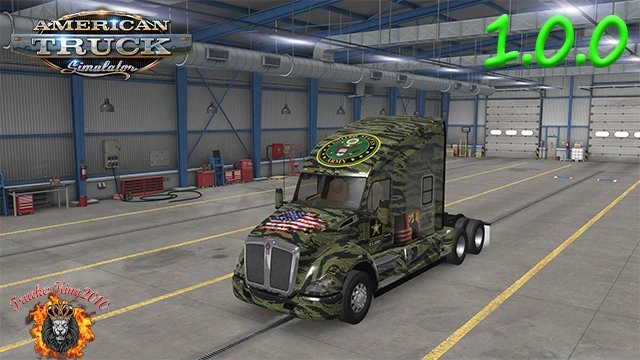 US Army T680 Custom Skin