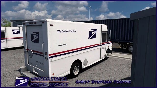 Usps Chevy StepVan Traffic