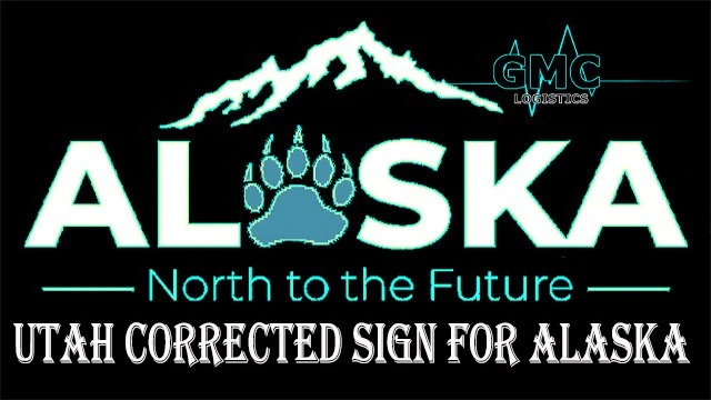 [OBSOLETE] Utah corrected sign for Alaska