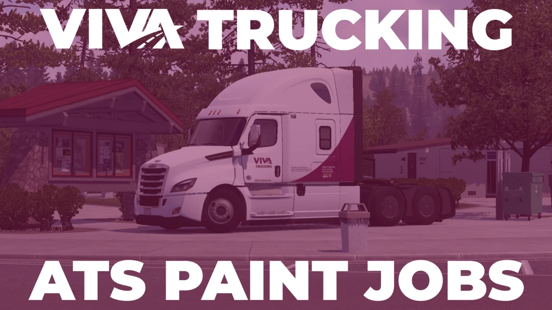 Viva Trucking ATS Company Truck Paint Jobs