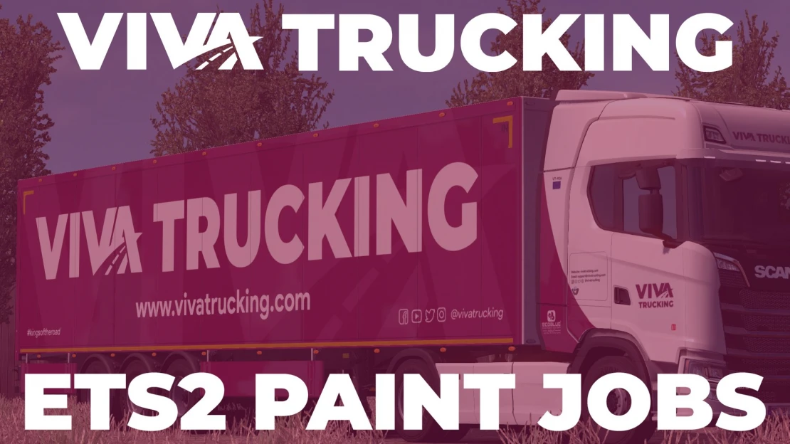 Viva Trucking ETS2 Company Trailer Paint Jobs