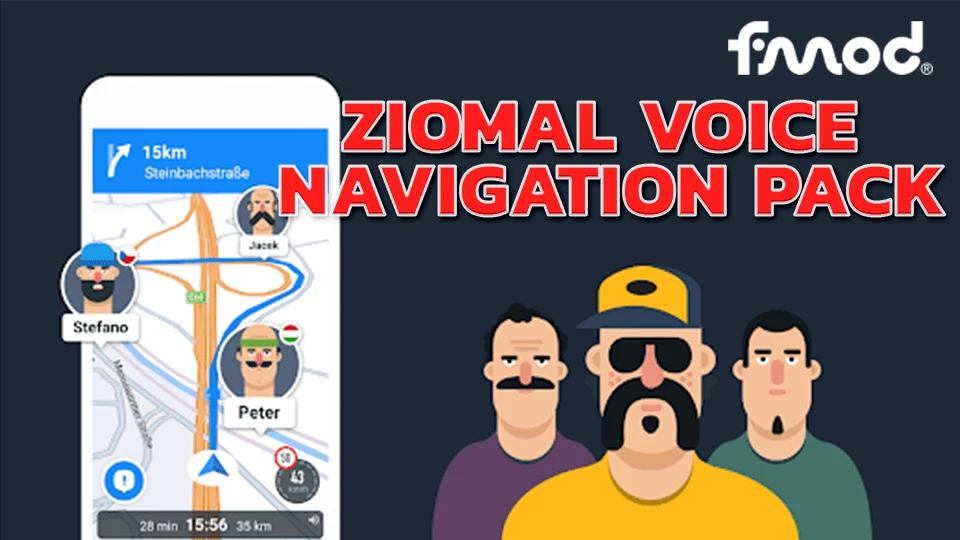 Ziomal Voice Navigation Pack